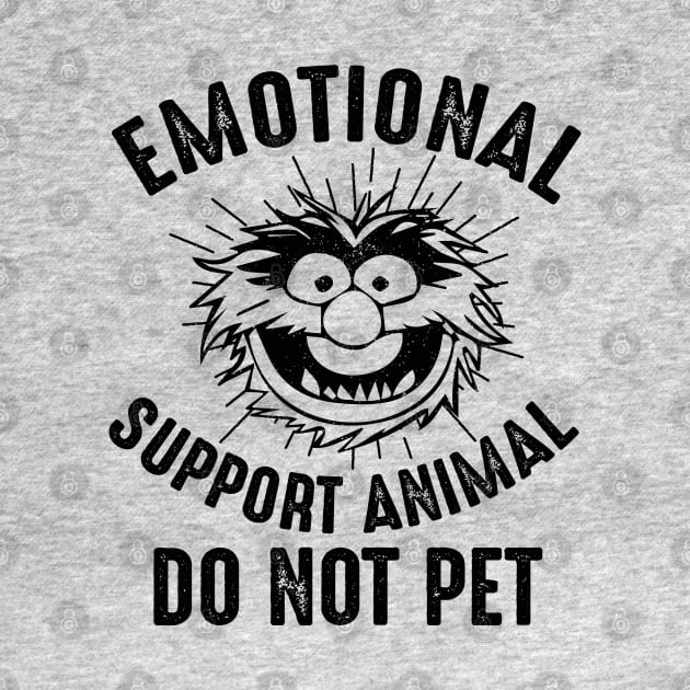 Emotional Support Animal Worn by Alema Art